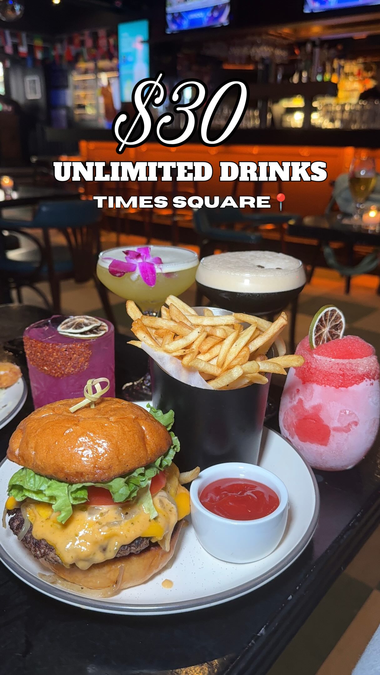 Times Square Deal Offers Unlimited Drinks Daily