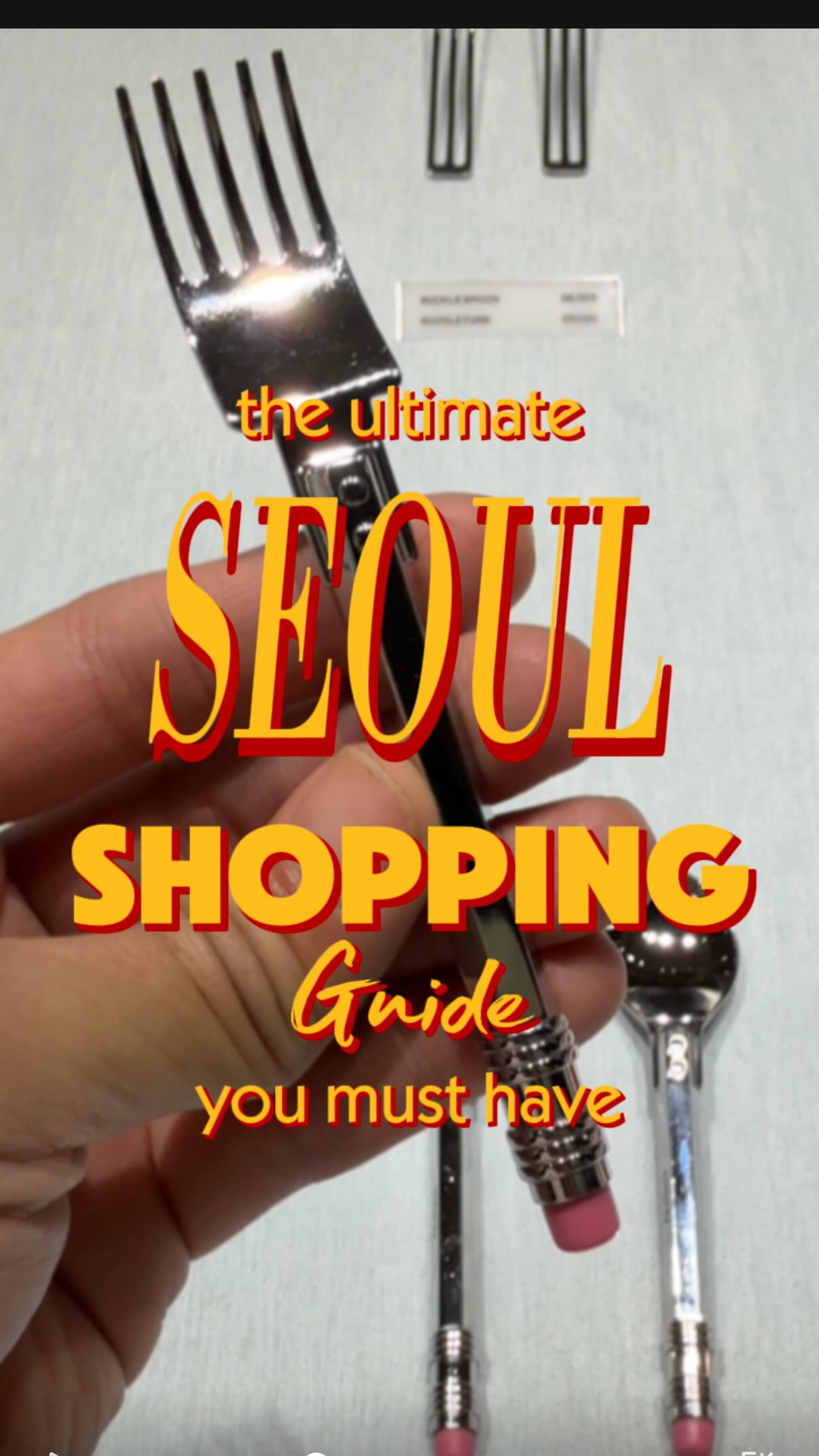 9 Shops in Seoul