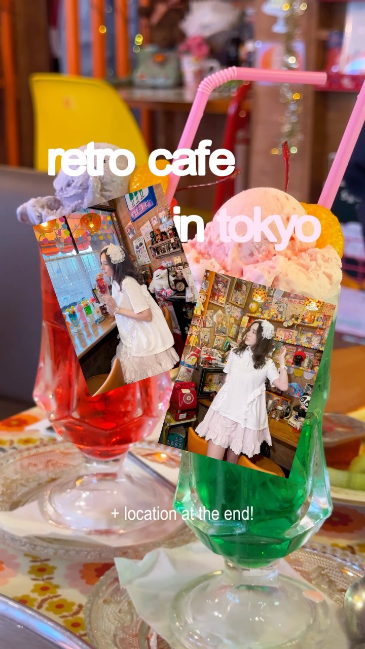 Tokyo Cafe Serves Nostalgic Ice Cream Sodas