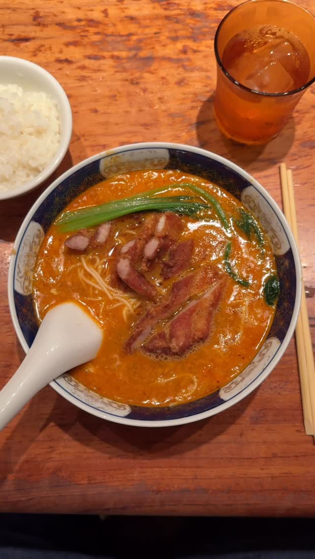 Tokyo's Legendary Tantanmen Spot Since 1964