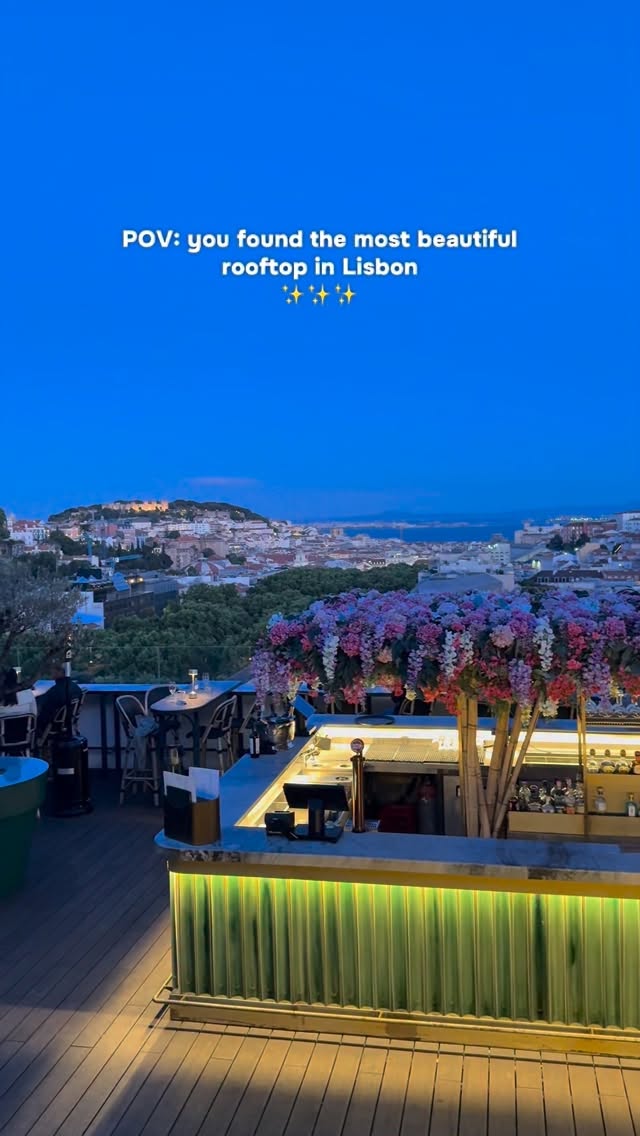 Lisbon Rooftop Bars Offer Stunning Sunset Views