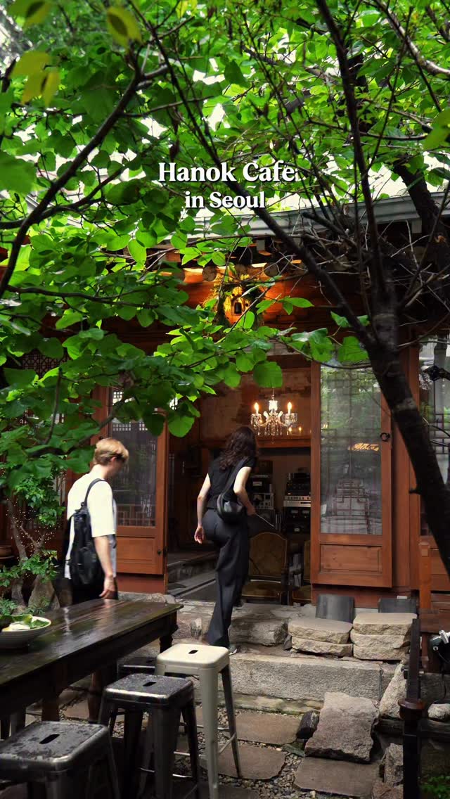 Traditional Hanok Cafe in Seoul for Relaxing