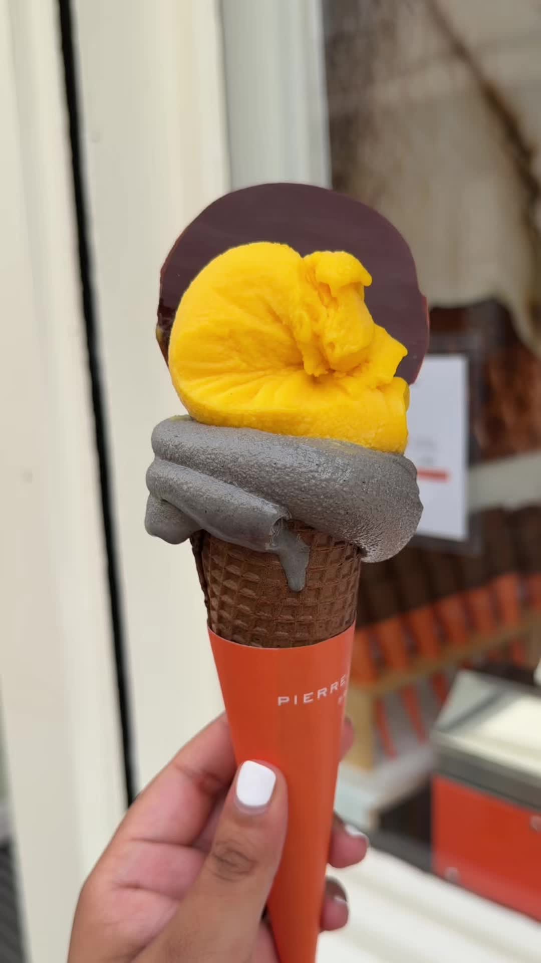 Pierre Marcolini Ice Cream At Two Paris Locations