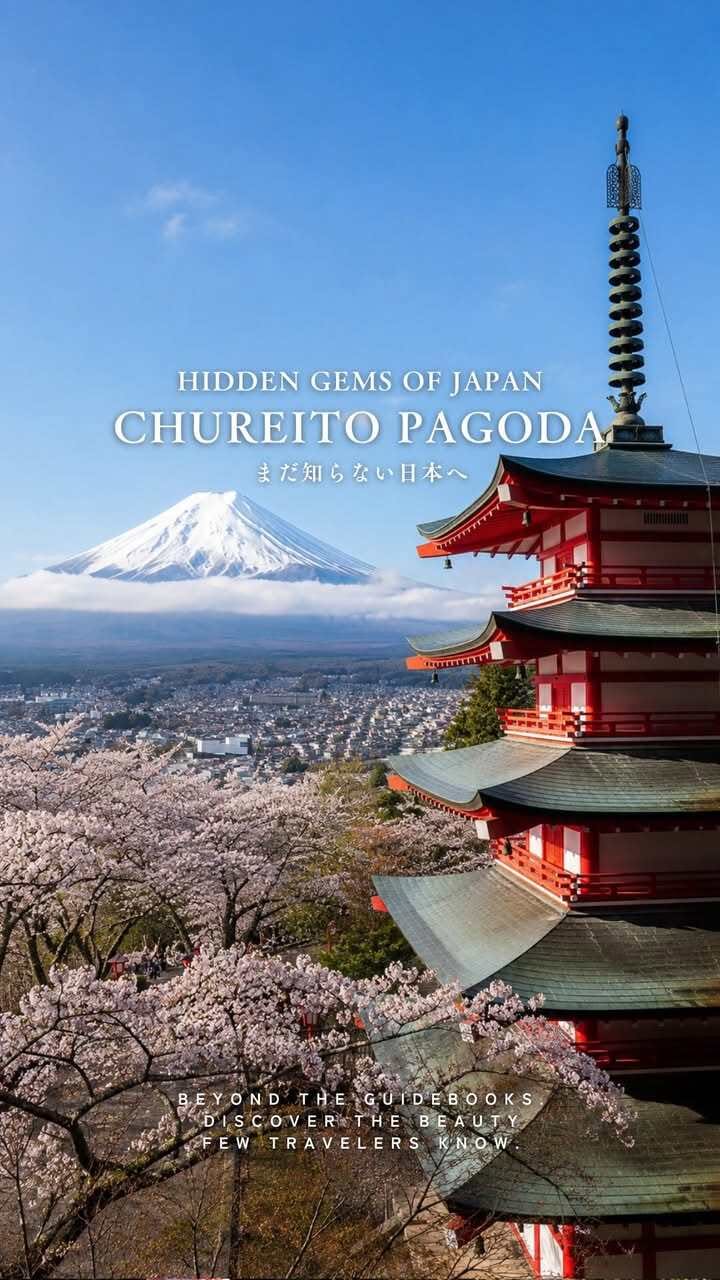 Fuji Views: Chureito Pagoda and Mount Fuji Area