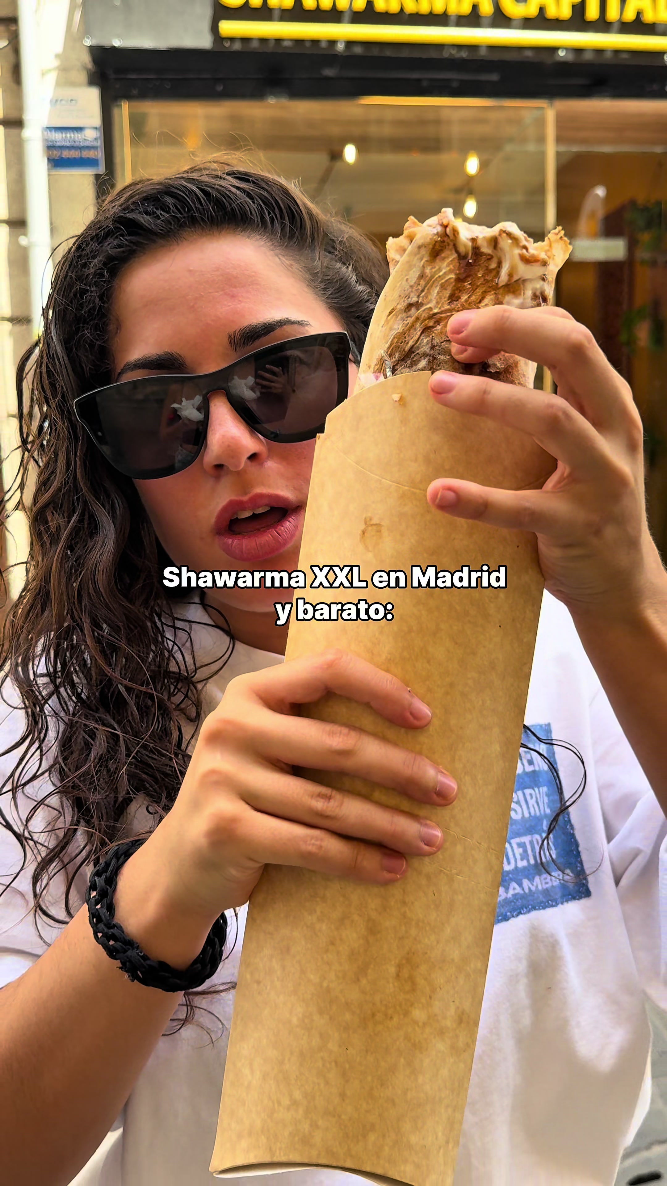 Giant Shawarma Spot Serves 40cm Delights
