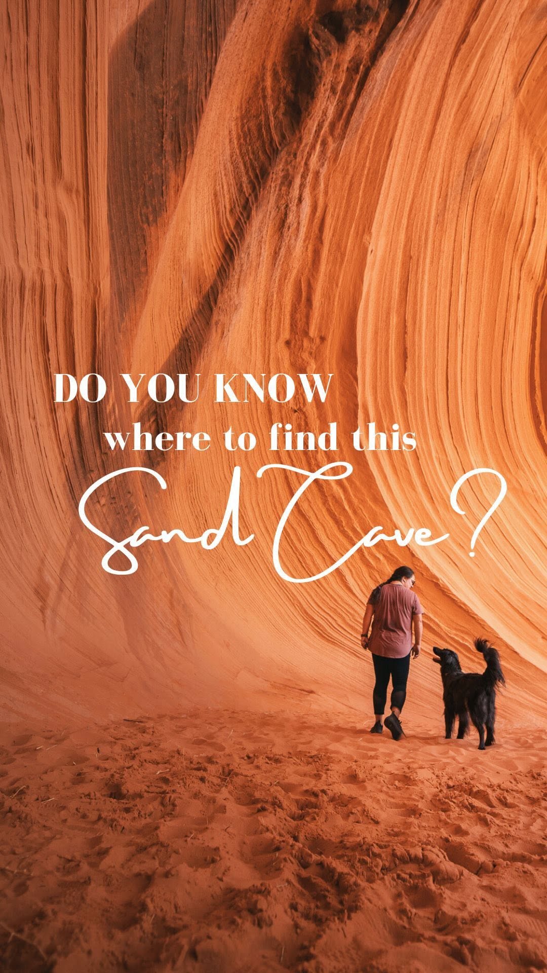 Big Lake Sand Cave: Unique Desert Formation