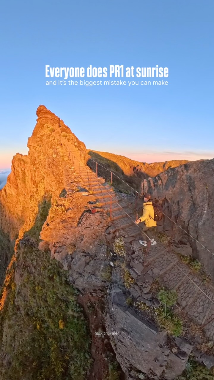 Madeira's Peak Hikes Offer Stunning Sunrise and Sunset Views