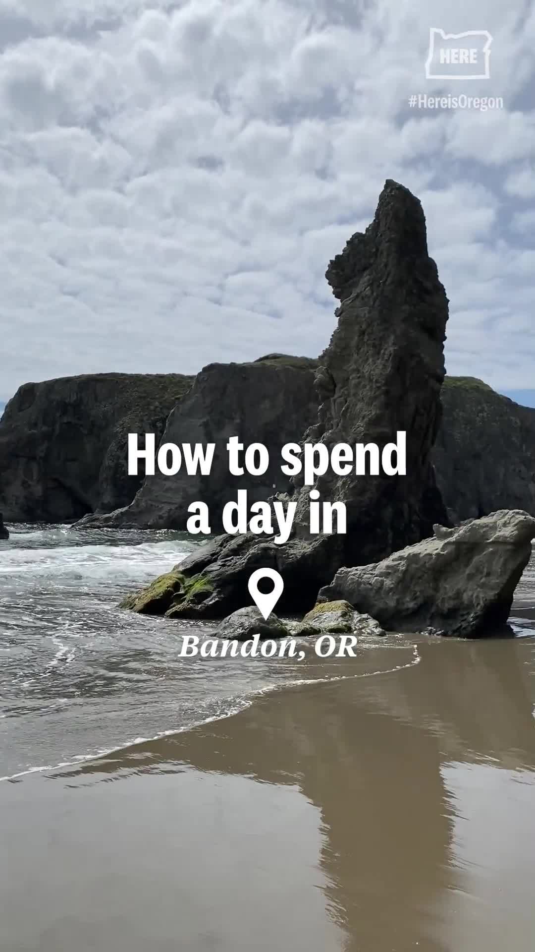 Oregon Coast Bandon Landmarks