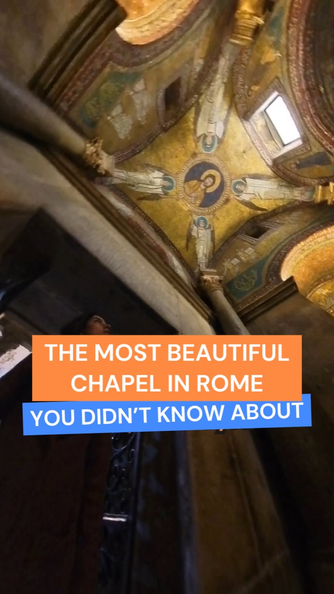 Roman Churches with Golden Mosaics