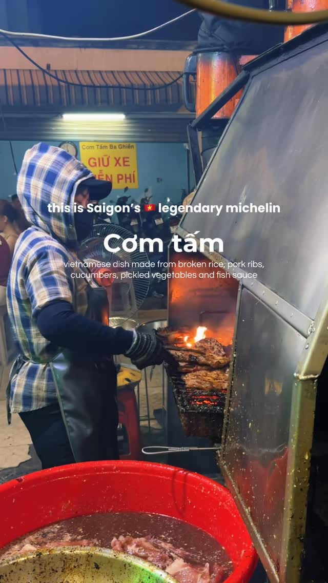 Legendary Pork Chop at Com Tam Ba Ghien