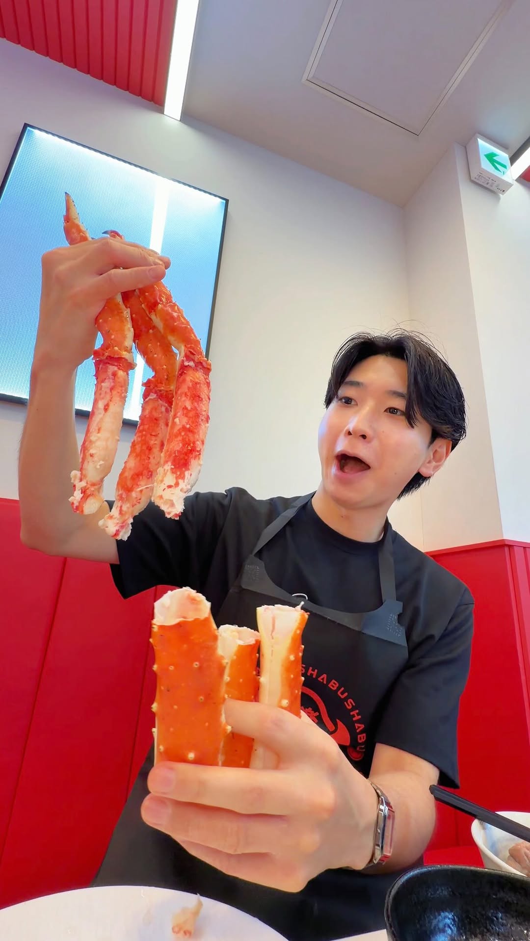 All You Can Eat Crab and Wagyu in Osaka
