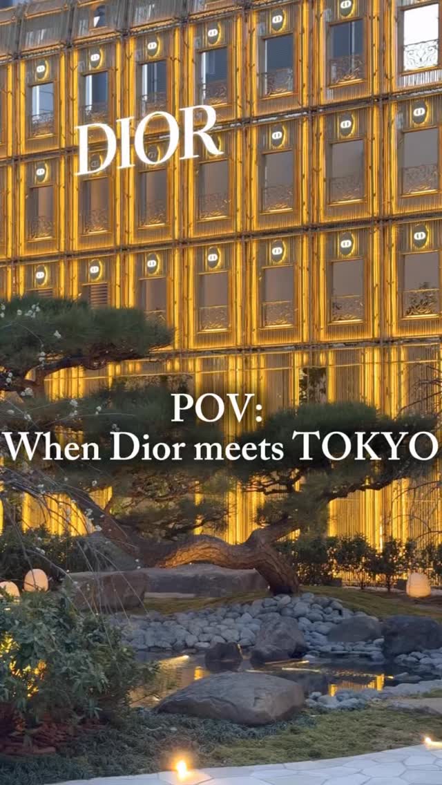 Dior Cafes In Tokyo With Bamboo-Inspired Design