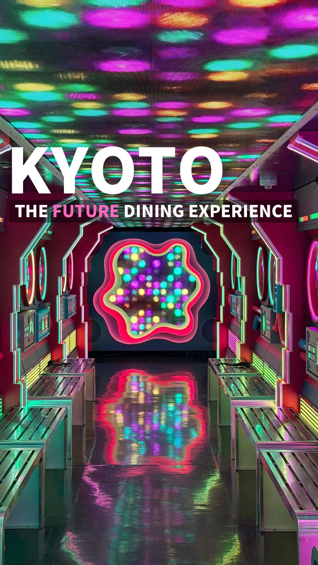Kyoto Dining Adventures: Futuristic Train Cafe & Bar