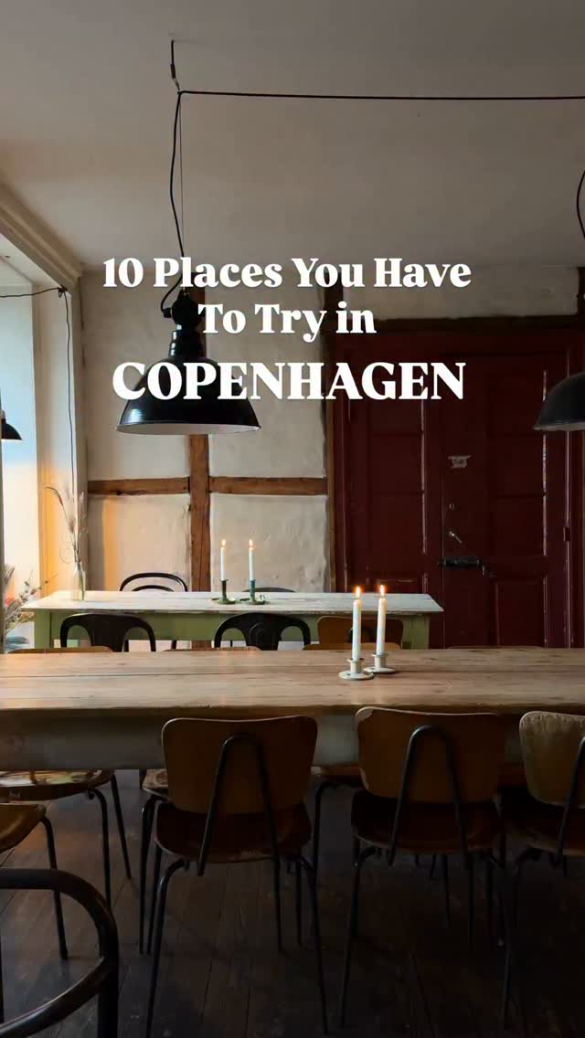 Copenhagen Cafes And Restaurants For Your Next Visit