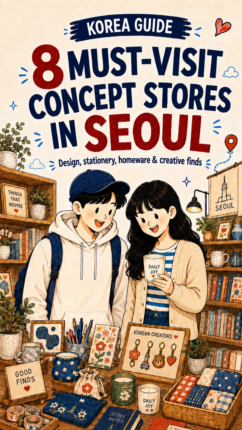 8 Shops in Seoul