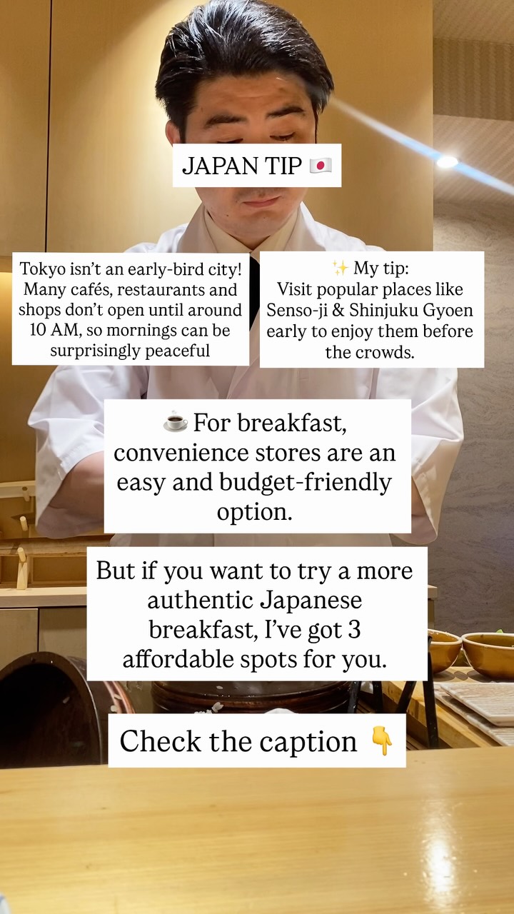 6 Places in Tokyo