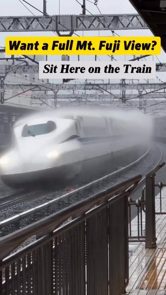 Best Mount Fuji Views From Shinkansen