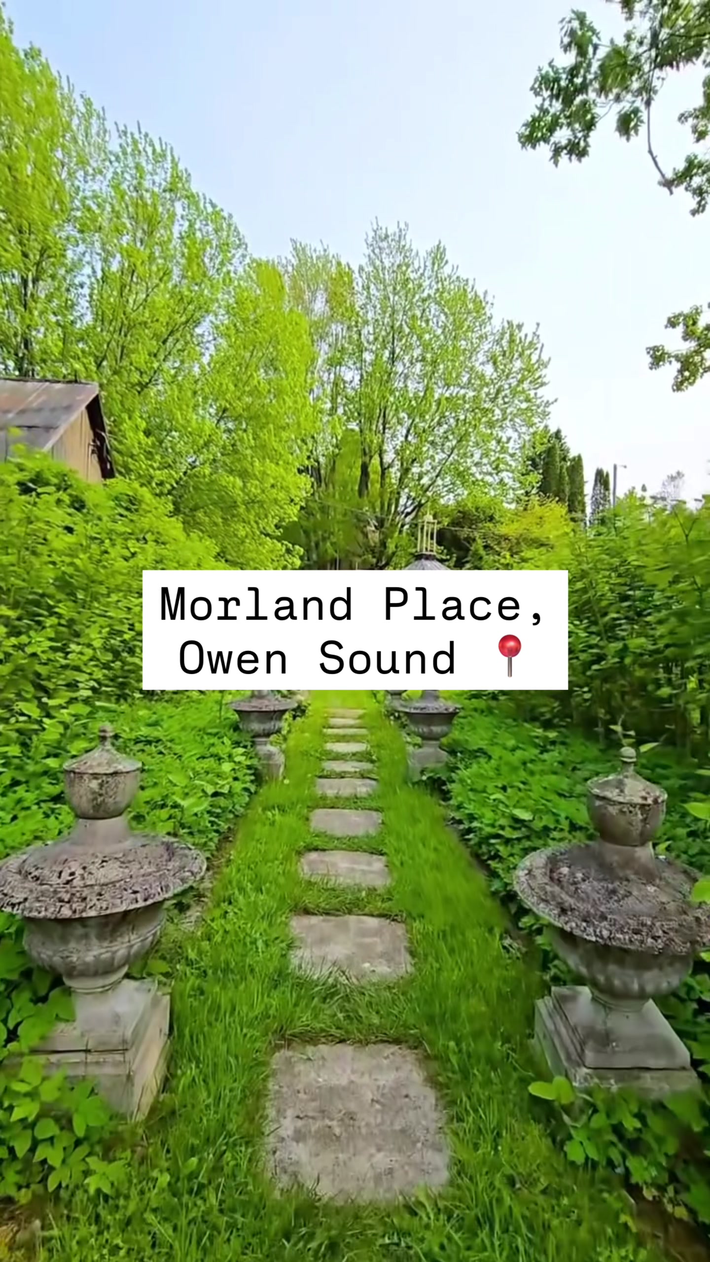 Historic Sculptures and Nature Paths at Morland Place