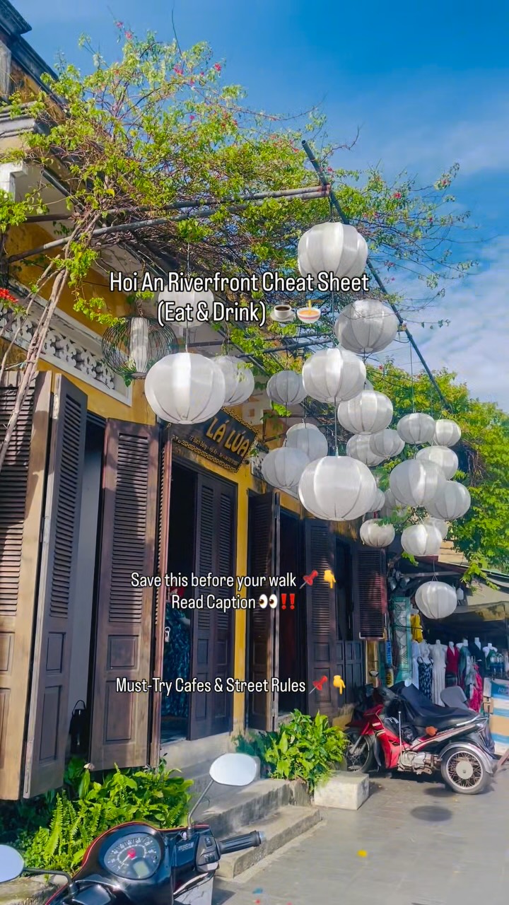Hoi An Riverfront Food and Drink Guide