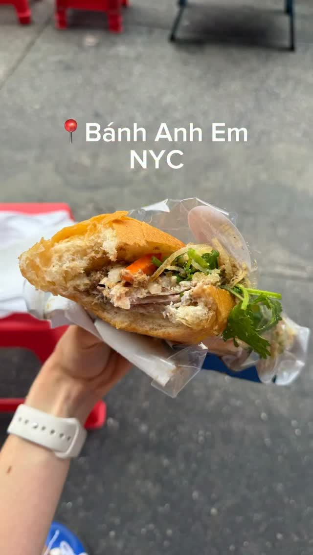 Vietnamese Sandwiches and Outdoor Seating