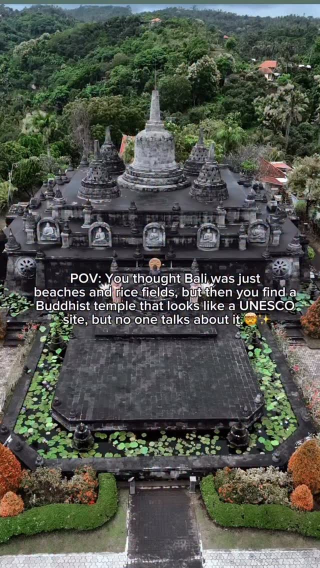 Temples Resembling Borobudur Offer Serene Visits