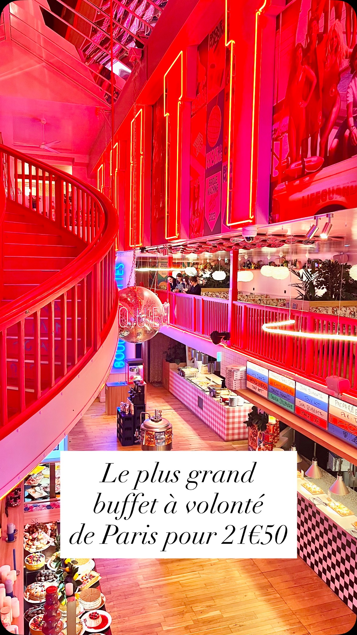 Paris's Largest All-You-Can-Eat Buffet
