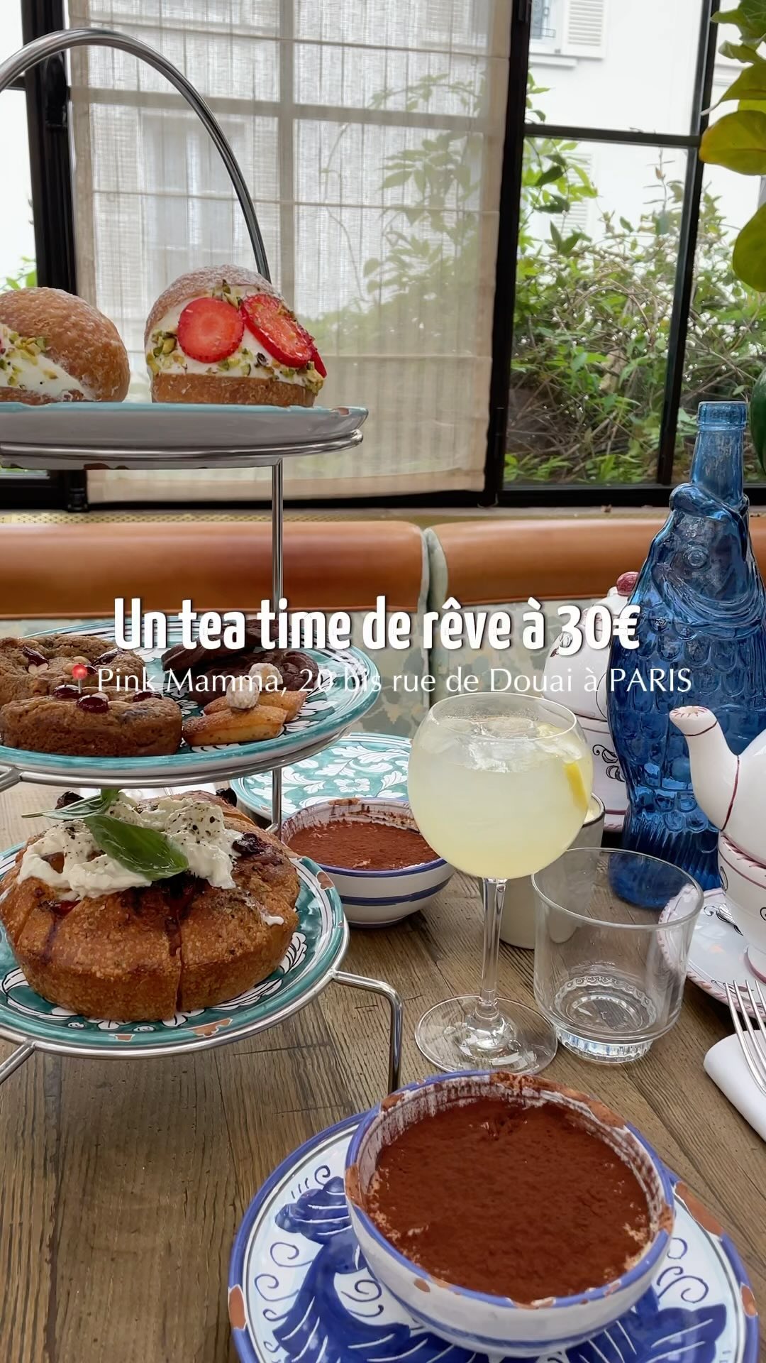 Pink Mamma's Parisian Afternoon Tea Experience