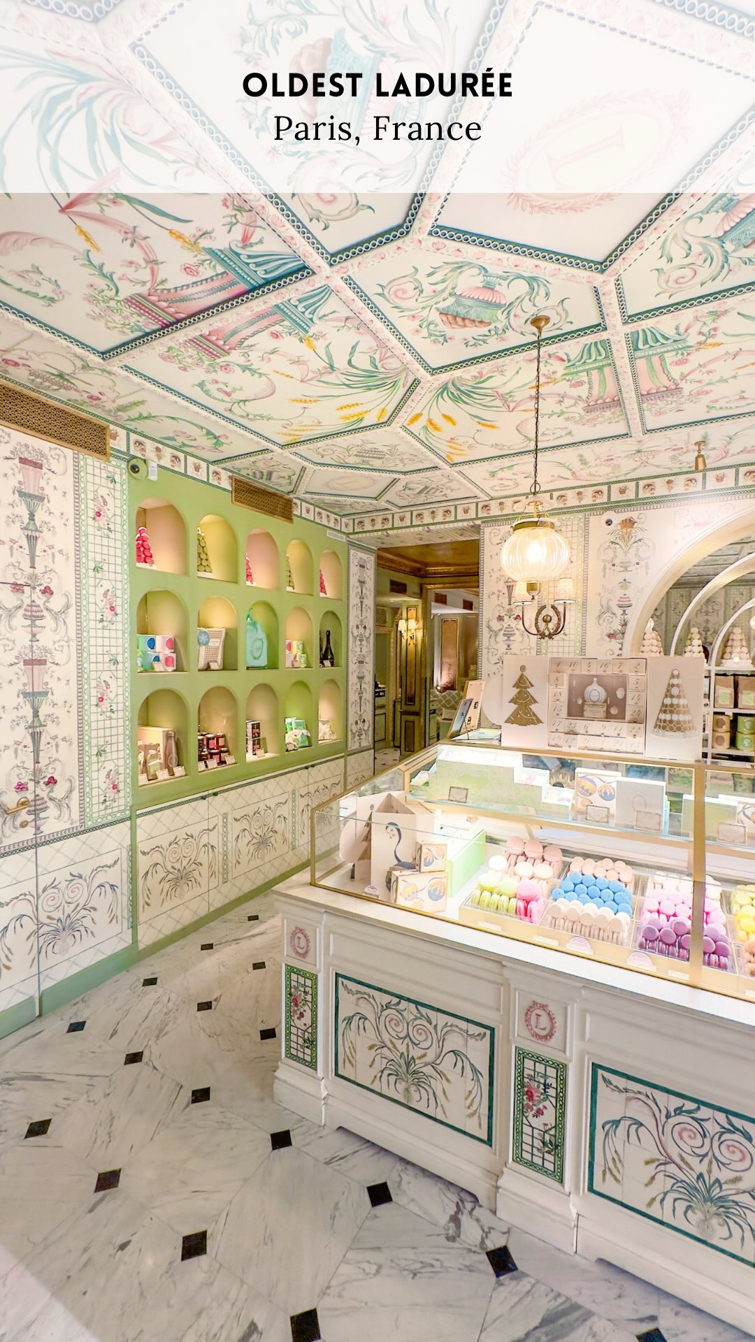 Parisian Pastry Gem Ladurée: A Historic Tea Room
