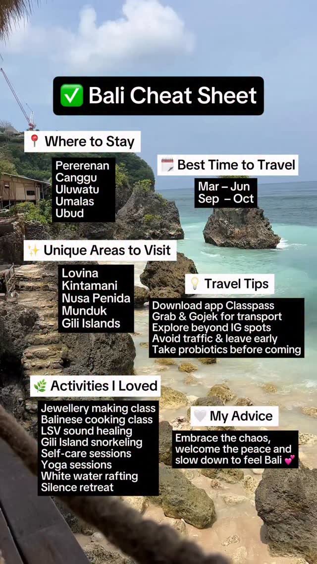 10 Places in Bali