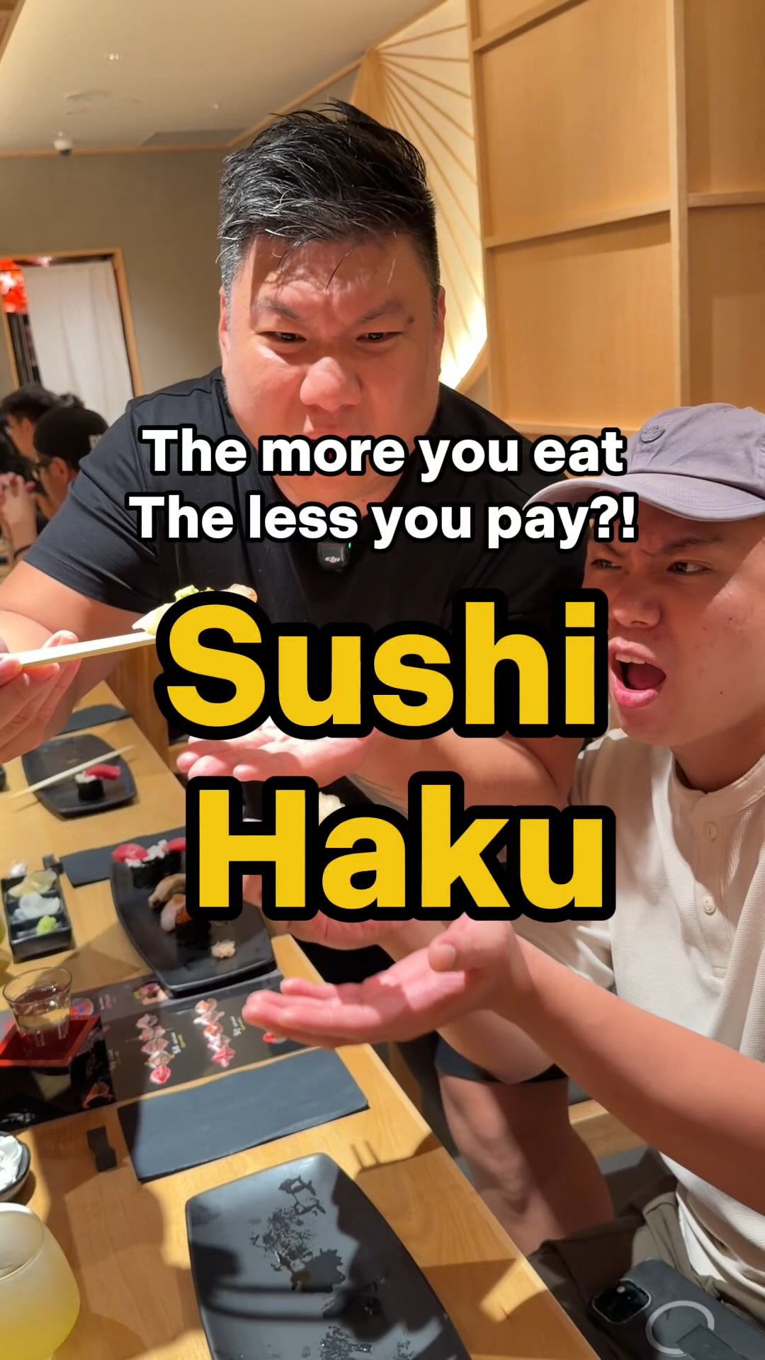 Haku Sushi Lunch Offers Decreasing Prices