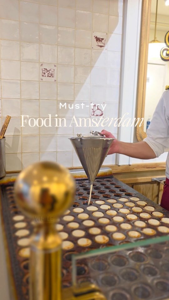Amsterdam's Poffertjes Stand