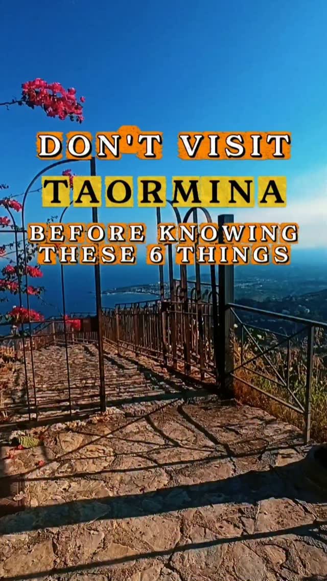 7 Places in Taormina