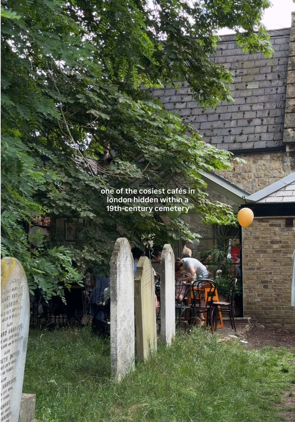 Cemetery Café Offers Unique London Coffee Experience