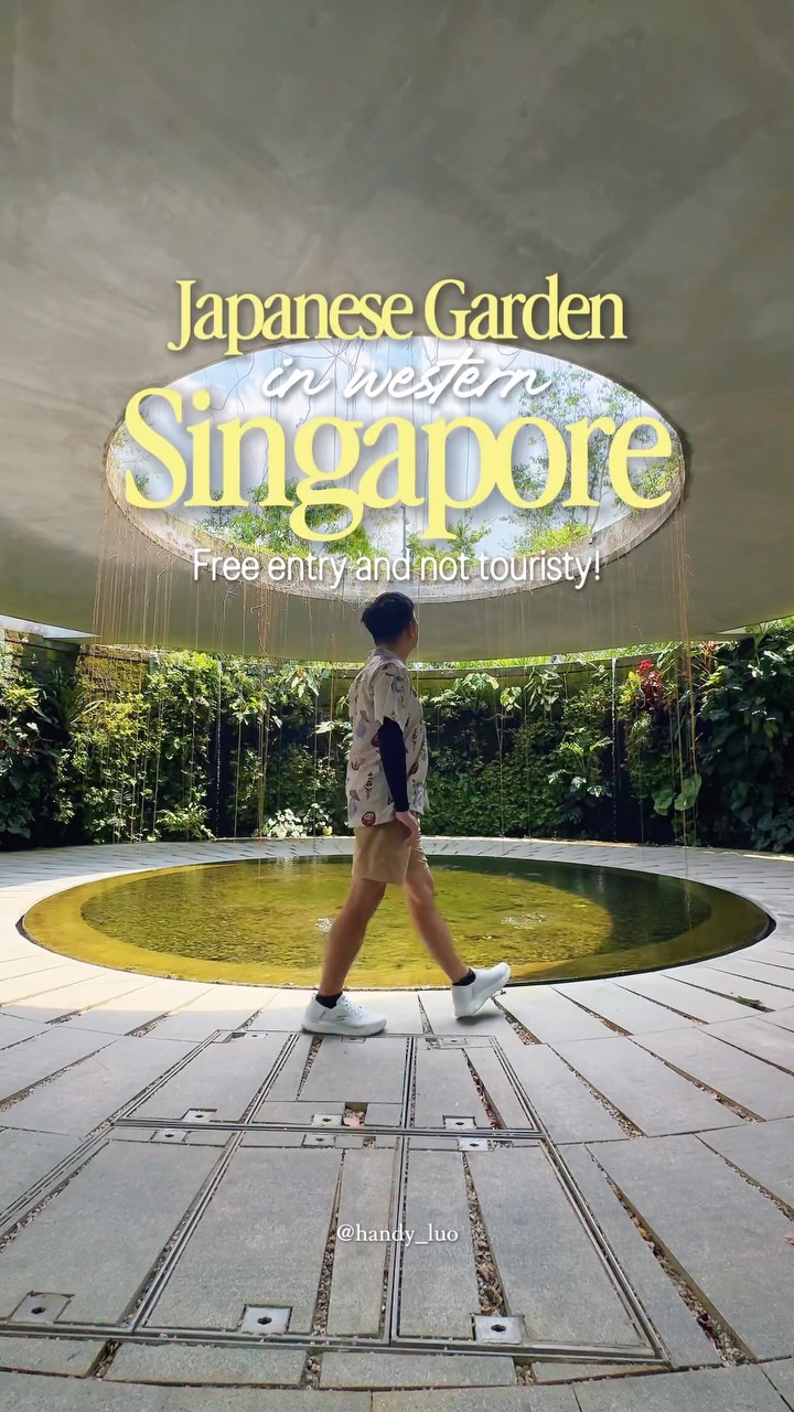 Tranquil Japanese Garden at Jurong Lake Gardens