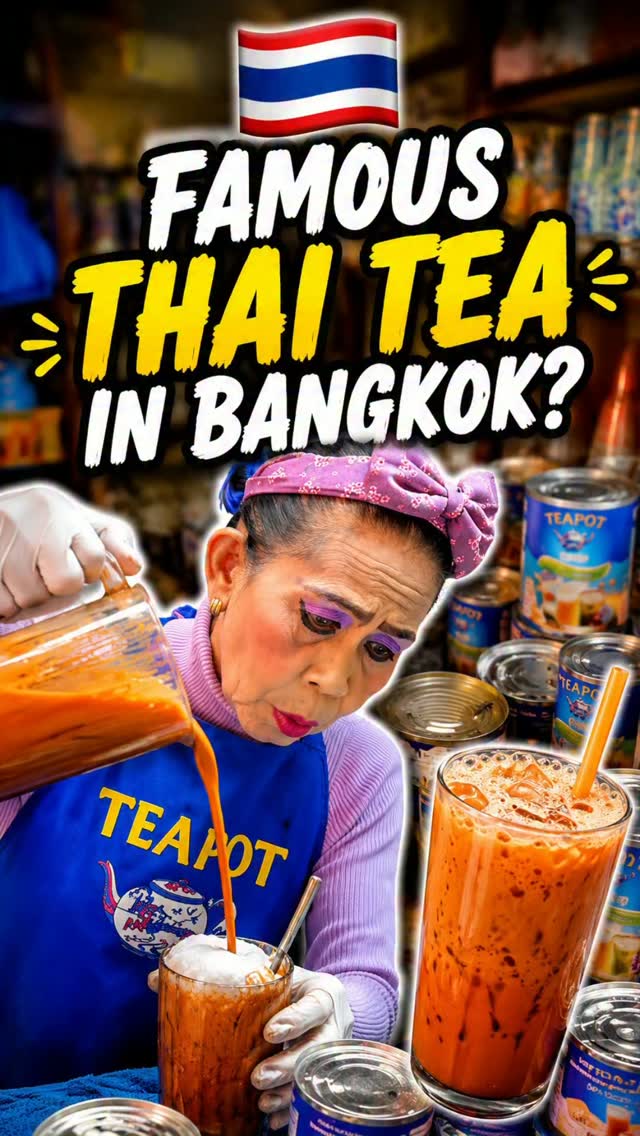 Auntie Nid Coffee Shop's Memorable Thai Tea Experience