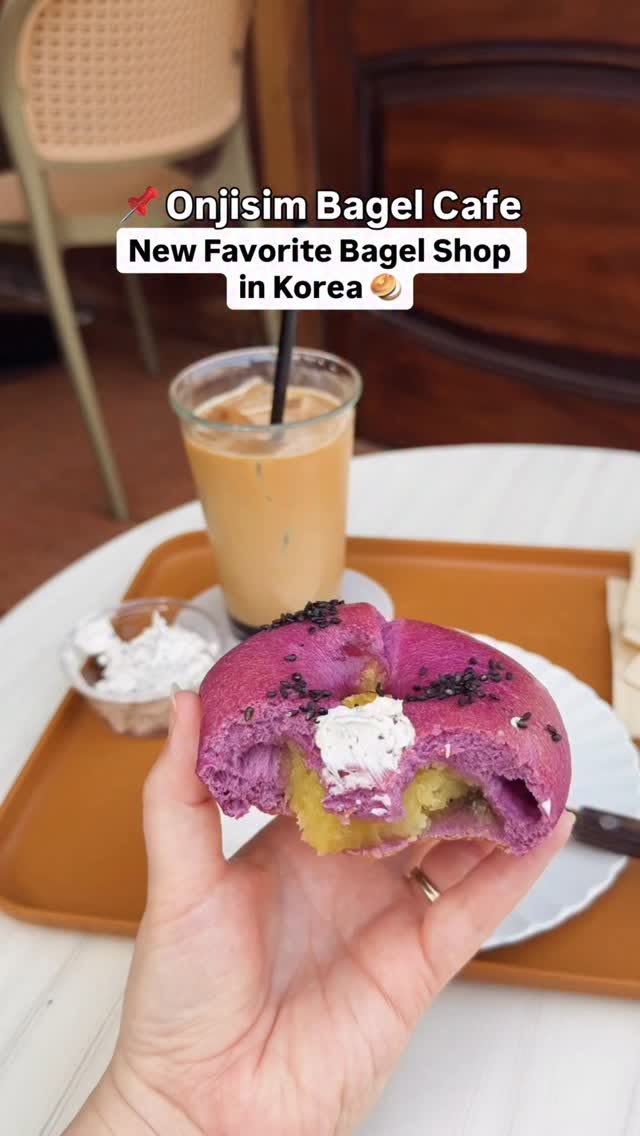 Seoul's Sweet Potato Bagel Spot