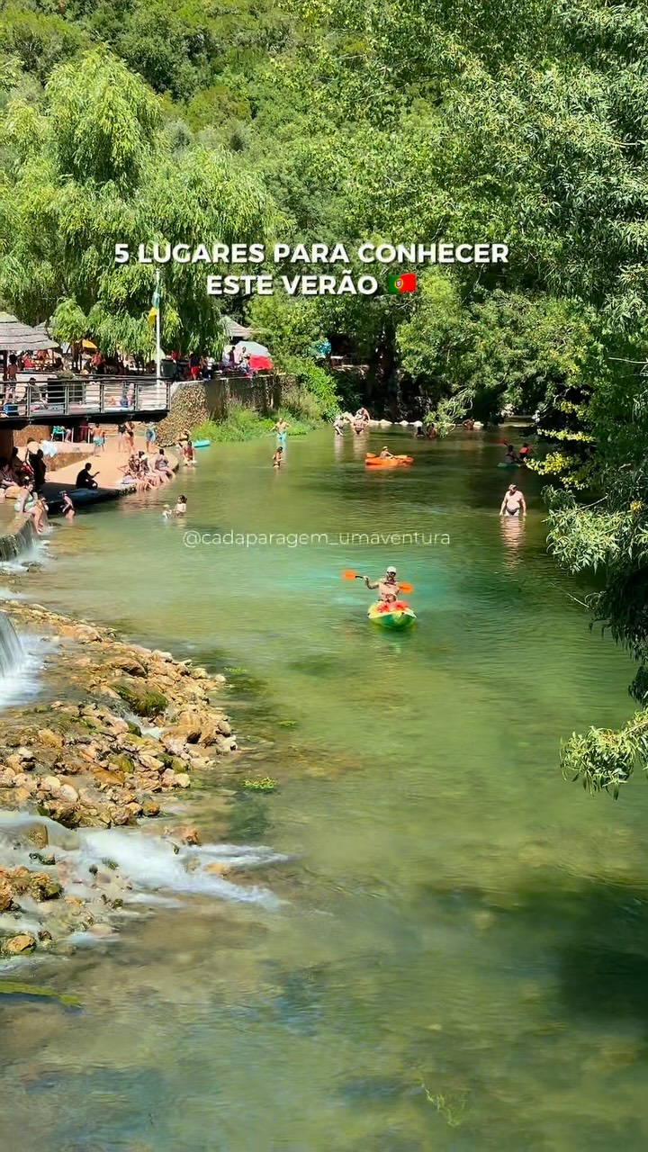 Five Central Portugal River Beaches and Nature Spots