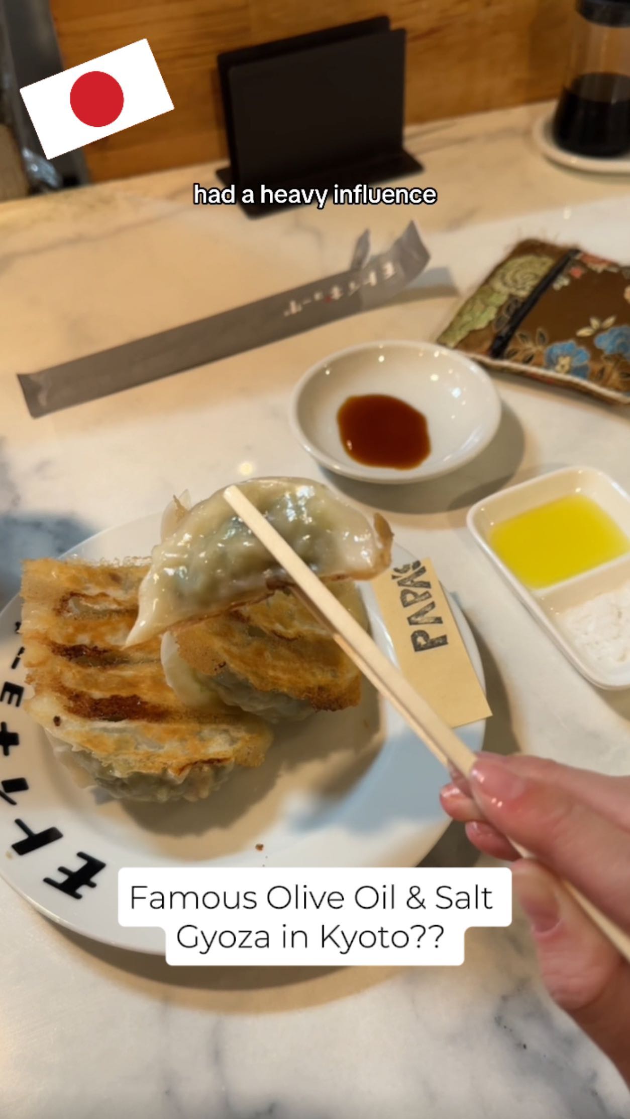 Kyoto's MOTOI Gyoza: Michelin-Recommended Dumplings