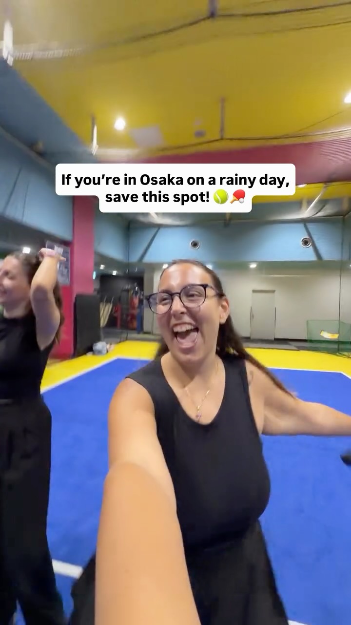 Osaka Entertainment Center Offers Rainy Day Fun