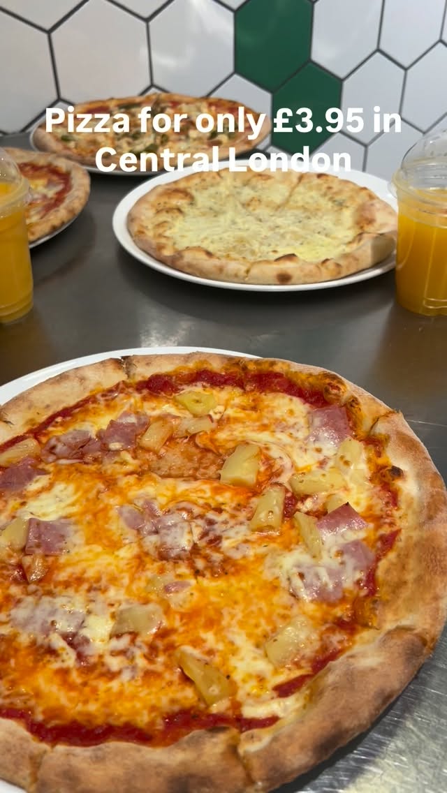 Pizza Restaurant In Fitzrovia