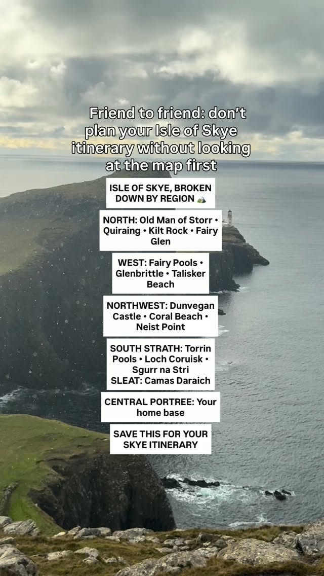 Isle of Skye Travel Guide By Region