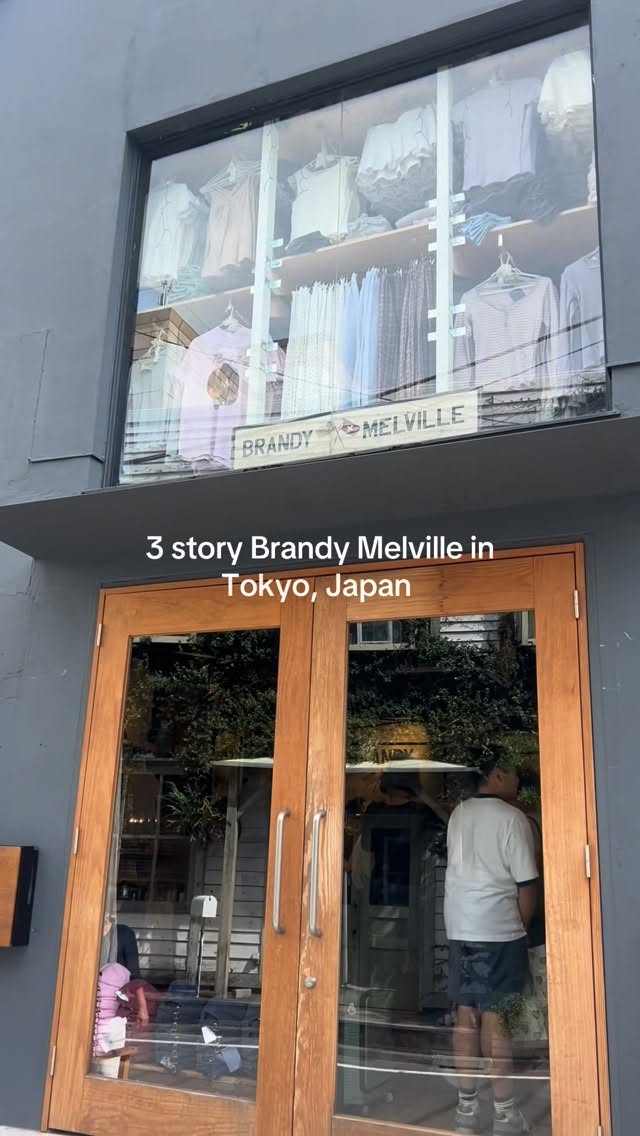 Brandy Melville's Multi-Story Japanese Boutique