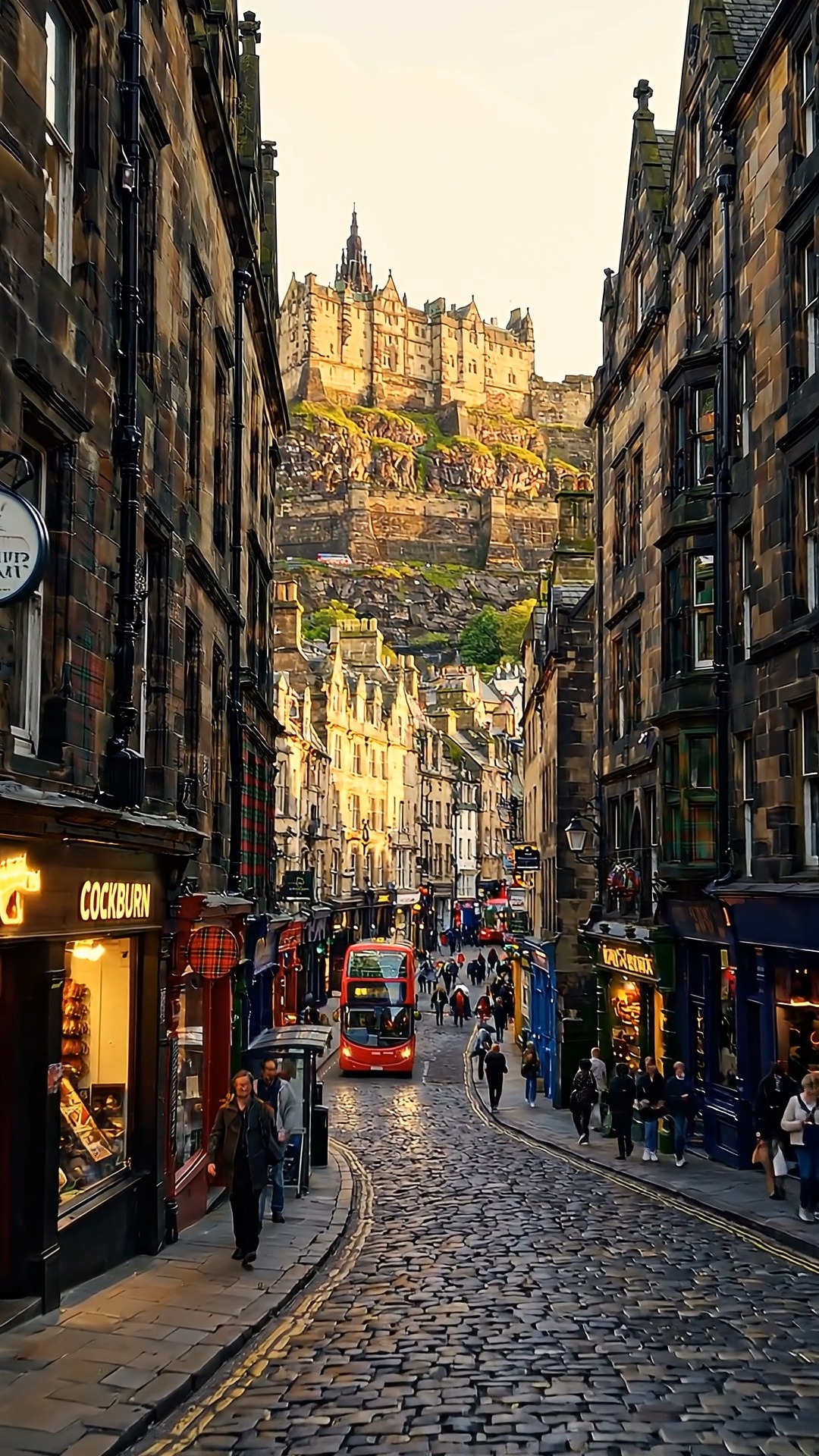 Edinburgh Castle And Old Town's Cinematic Charm