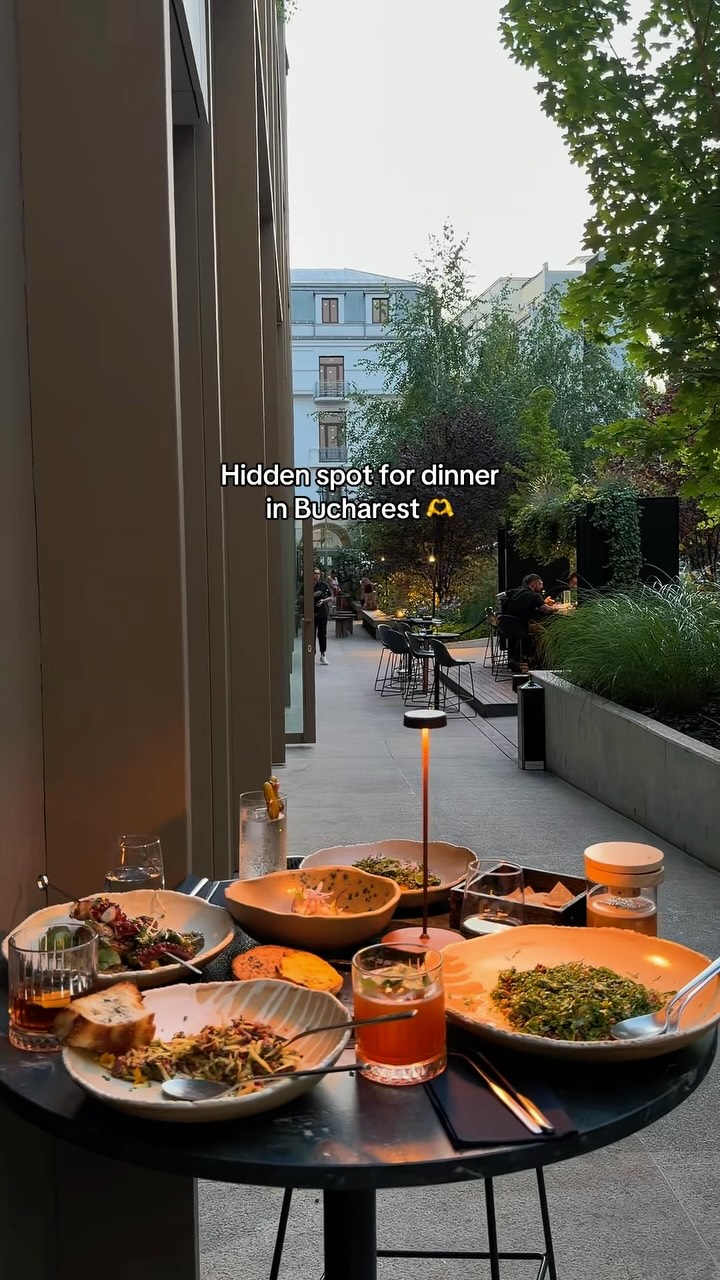 Bucharest Hidden Gem Offers Unique Dining and Cocktails