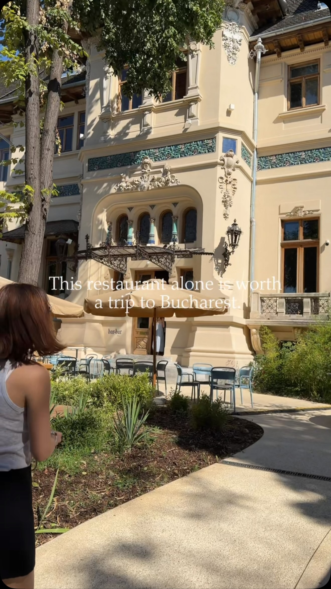 Romanian City Center Restaurant With Nature Escape