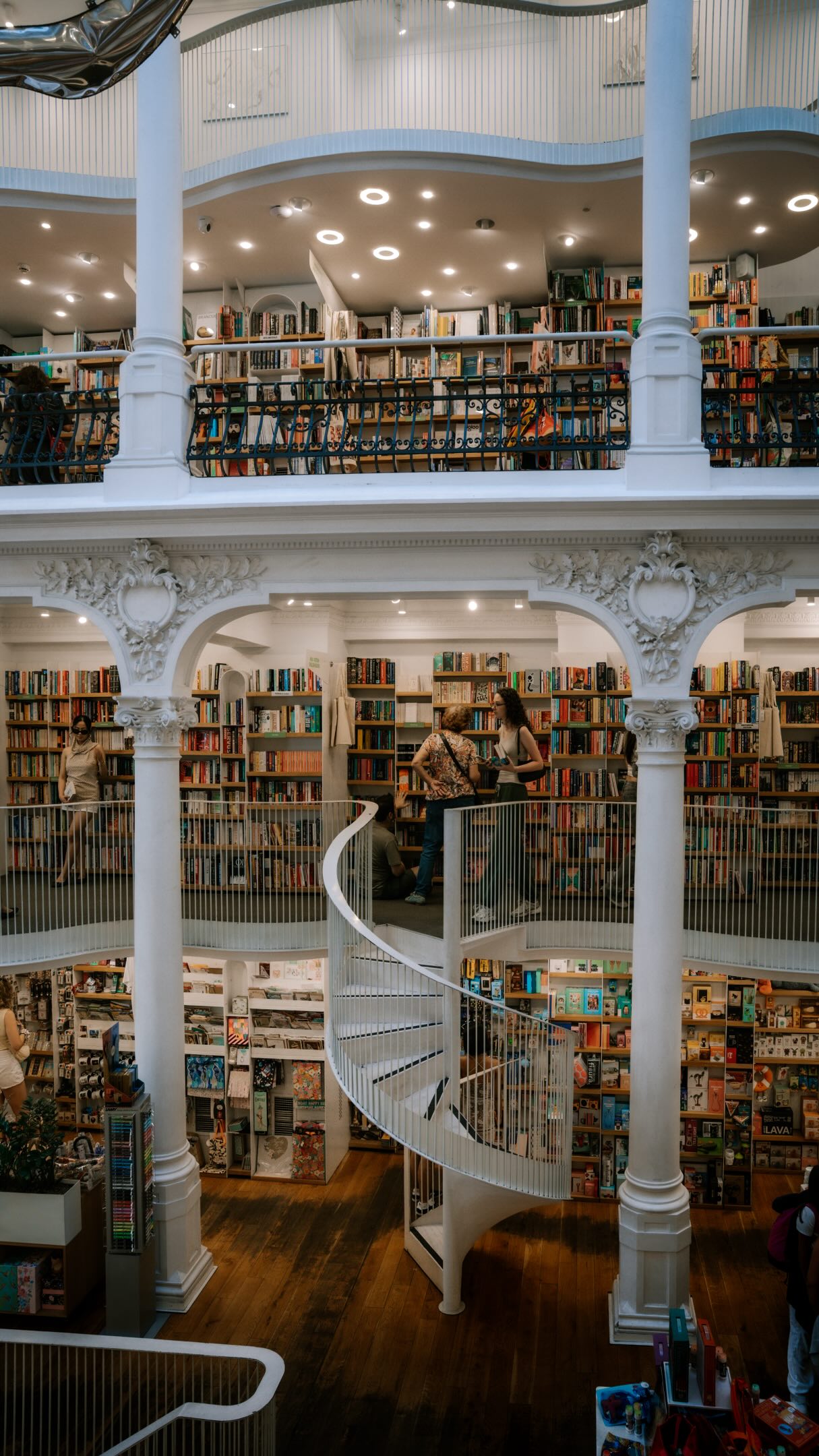 Bucharest's Old Town Bookstore and Cafe