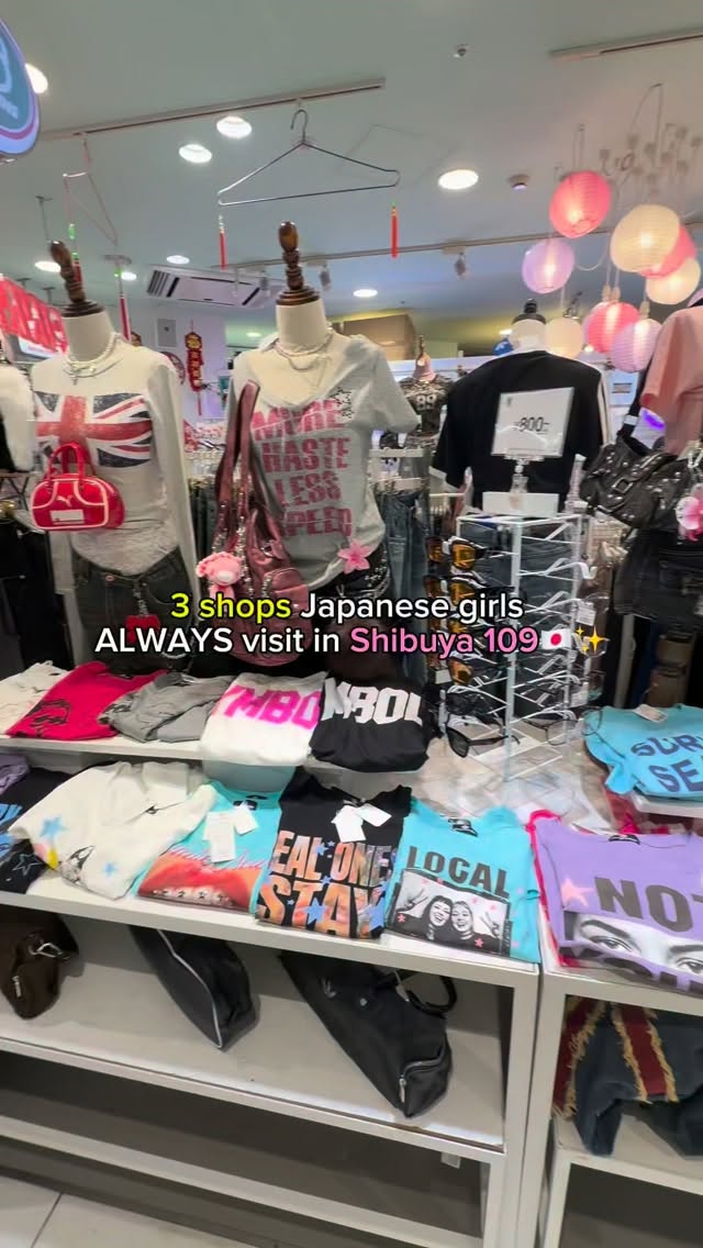 4 Shops in Shibuya