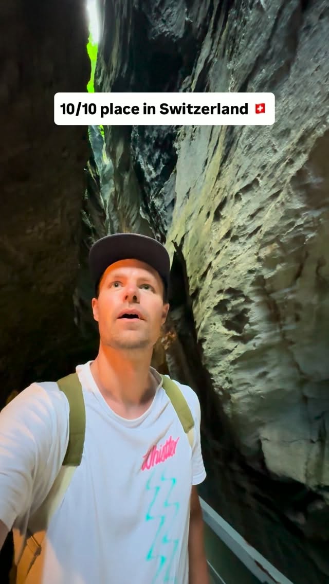 Explore the Swiss Aare Gorge
