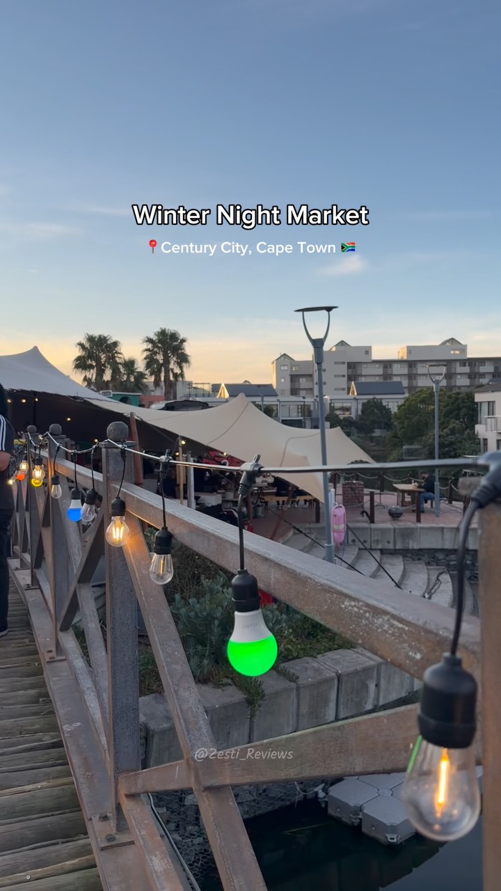 Cape Town Night Market and Island Exploration
