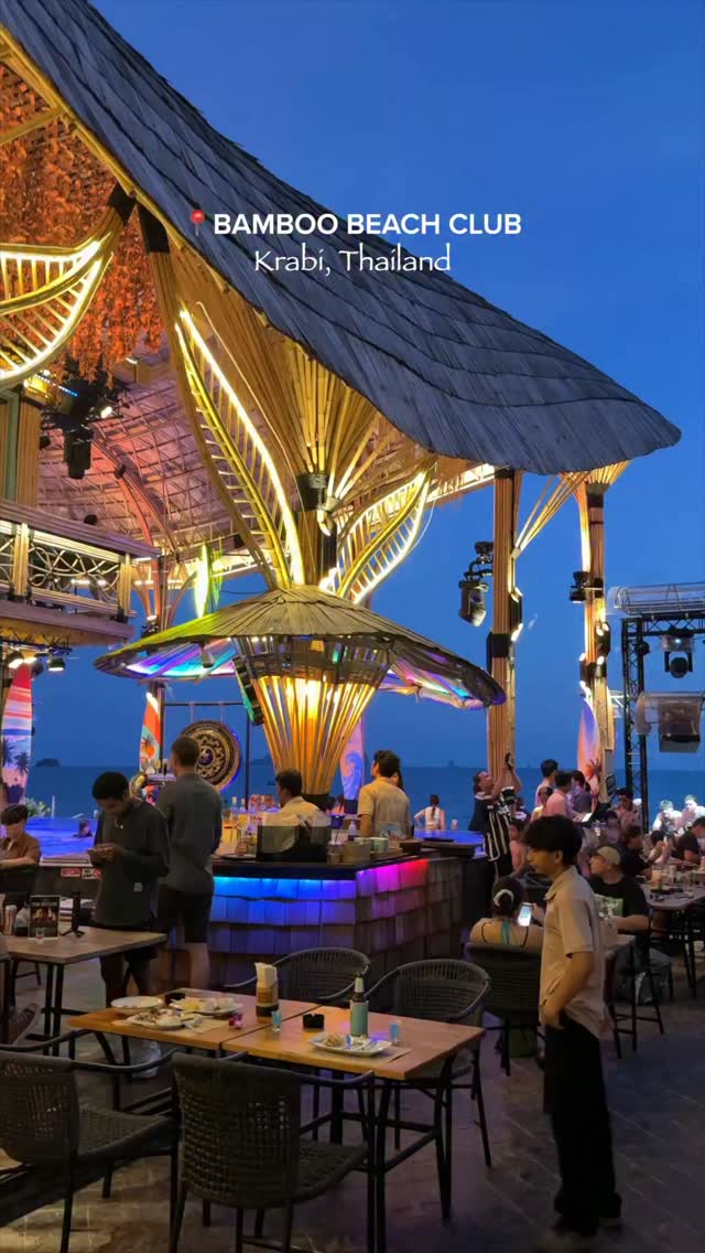 Bamboo Beach Club: Krabi's Vibrant Nightlife Destination